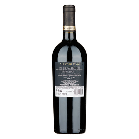 Salice Salentino Rosso Riserva DOP "Selvarossa" 2020 - Due Palme