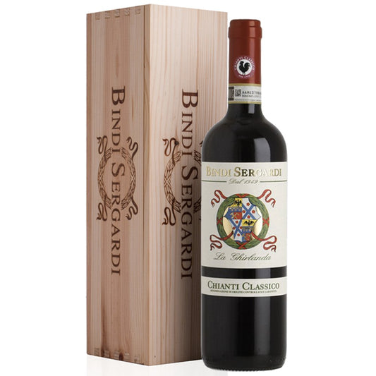 Chianti Classico DOCG "La Ghirlanda" 2021 - Tenuta Mocenni, Bindi Sergardi (cassetta di legno)
