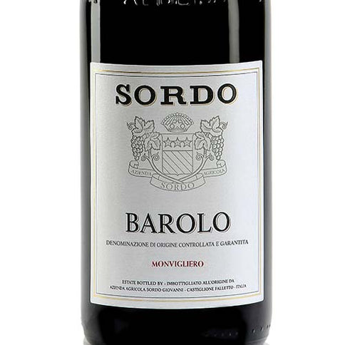 Barolo Monvigliero DOCG 2019 - Sordo