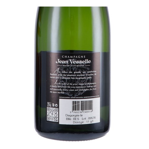Champagne Brut Rèserve - Jean Vesselle