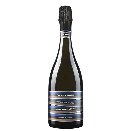 Lugana Pas Dosé Metodo Classico DOC "Diciannove Marzo" 2018 - Olivini