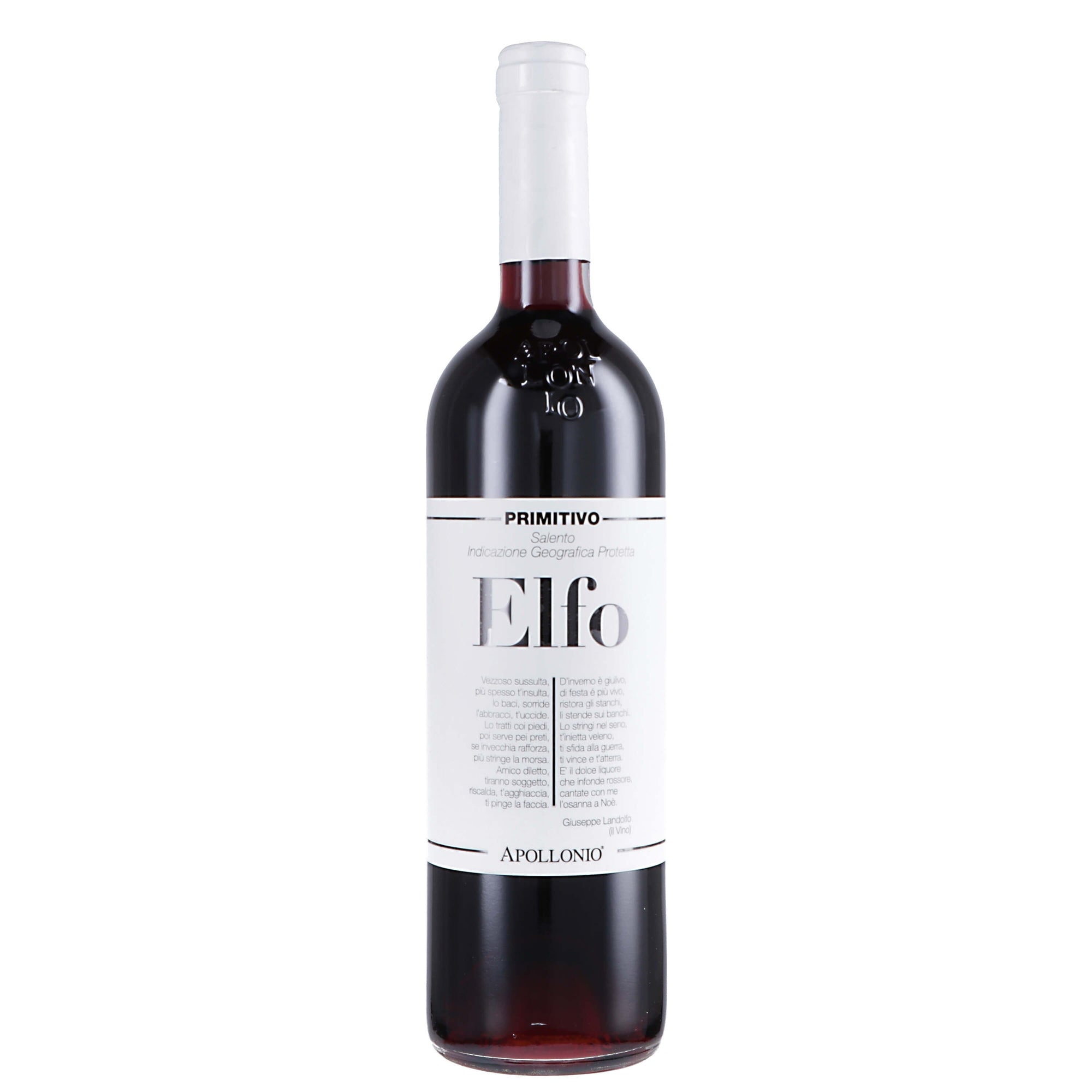Salento Primitivo IGP "Elfo" 2025 - Apollonio