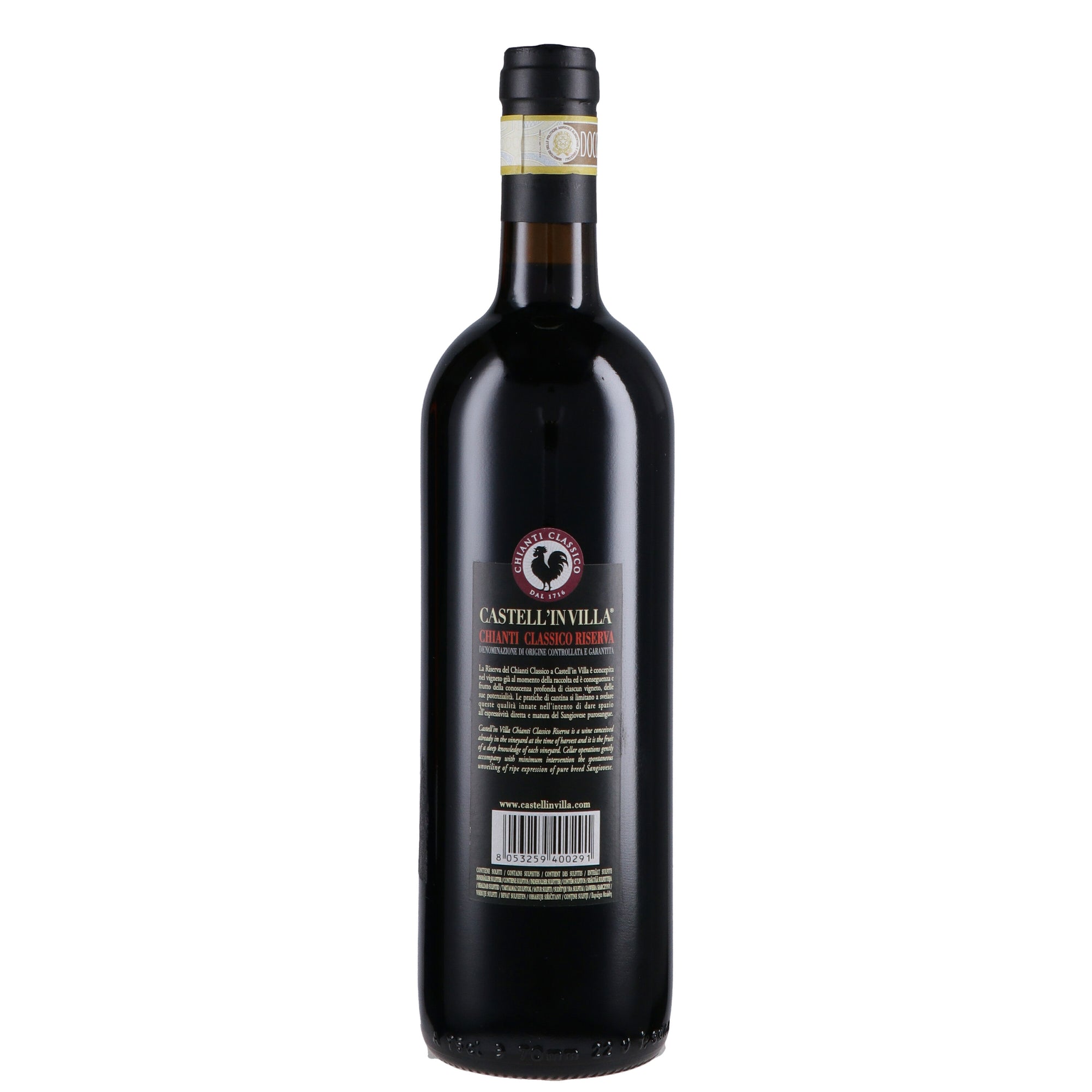 Chianti Classico Riserva DOCG 2010 - Castell’in Villa