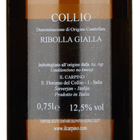 Collio Ribolla gialla DOC "Vigna Runc" 2023 - Il Carpino
