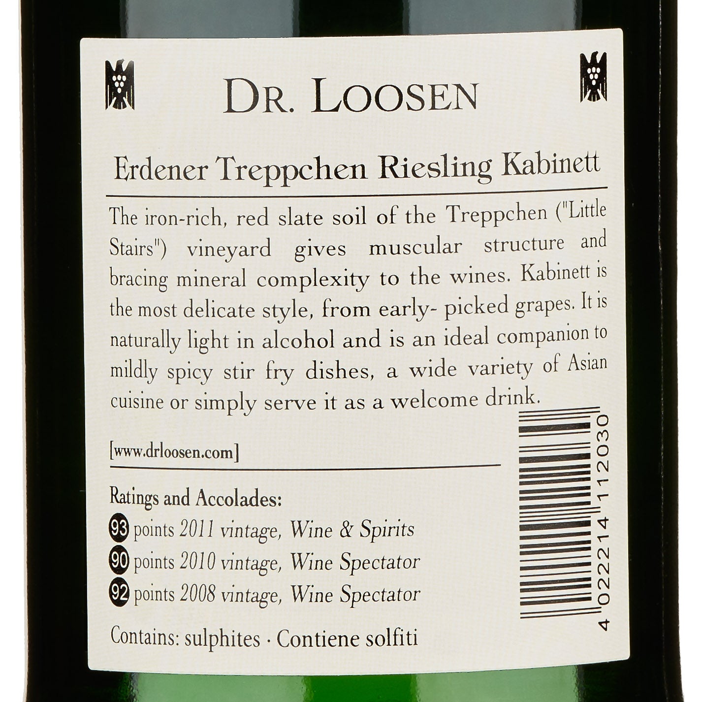 Mosel Erdener Treppchen Riesling Kabinett 2023 - Dr. Loosen (tappo stelvin)