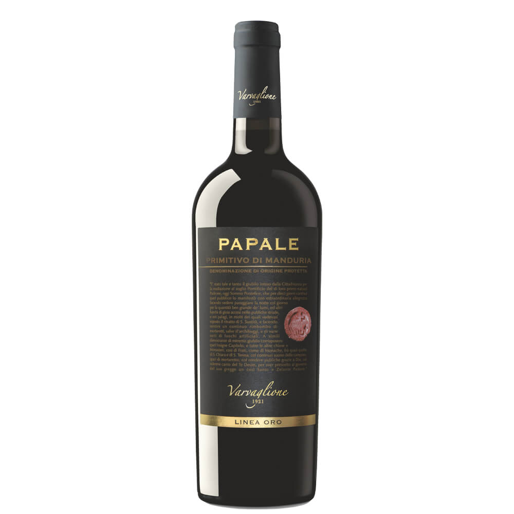 Primitivo di Manduria DOP "Papale Linea Oro" 2022 - Varvaglione 1921
