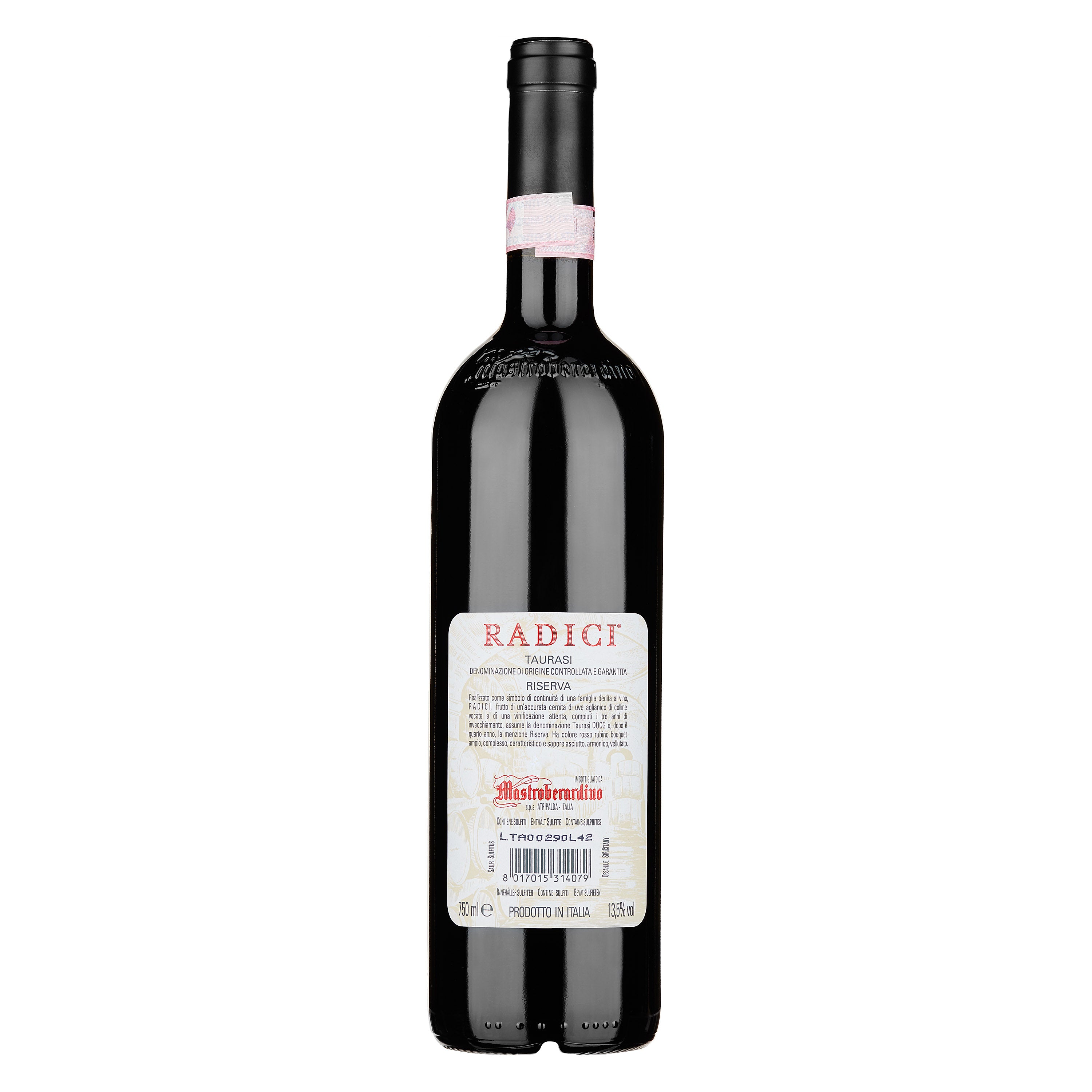 Taurasi Riserva DOCG "Radici" 2017 - Mastroberardino