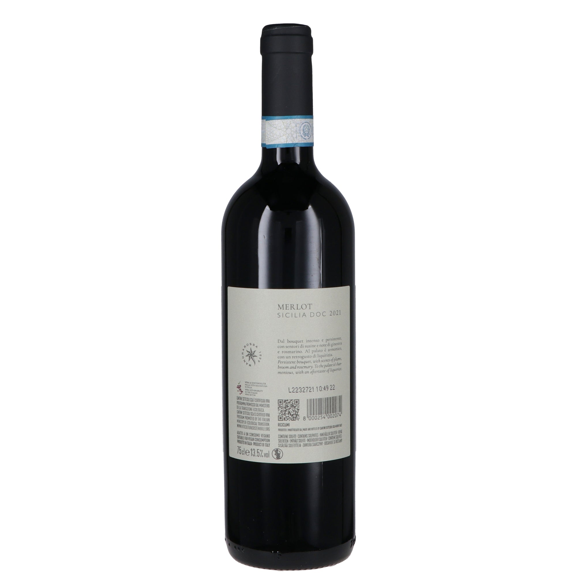 ilia Merlot DOC "Rupenera" 2024 - Mandrarossa