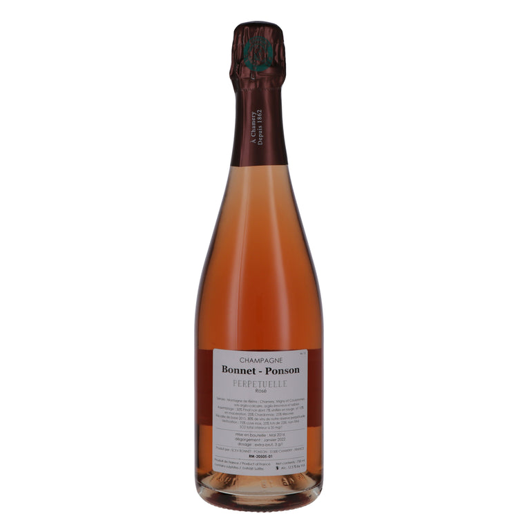 Champagne Rosé Extra-Brut Premier Cru "Cuvée Perpétuelle" - Bonnet-Ponson