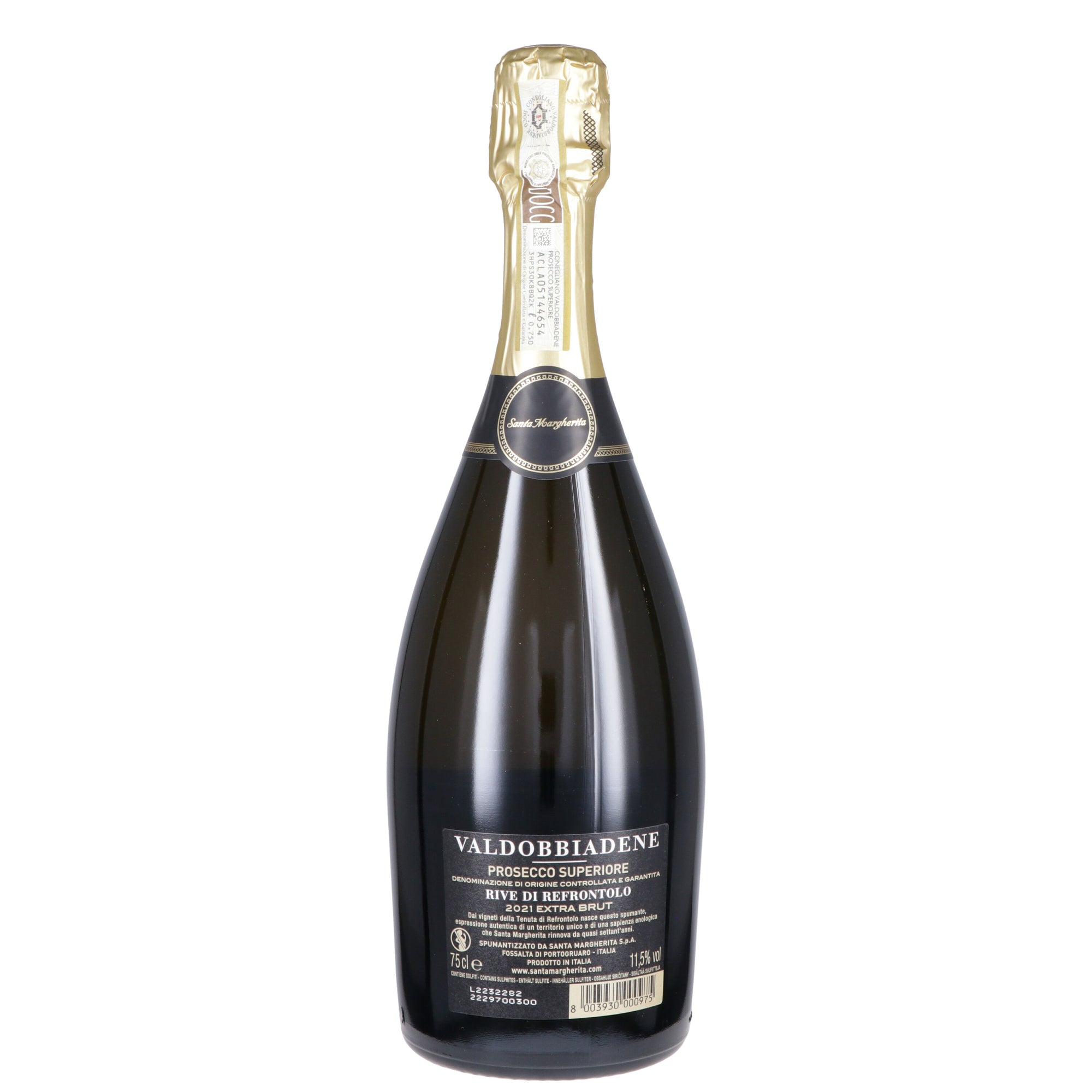 Valdobbiadene Prosecco Superiore Rive di Refrontolo Extra Brut DOCG 2025 - Santa Margherita