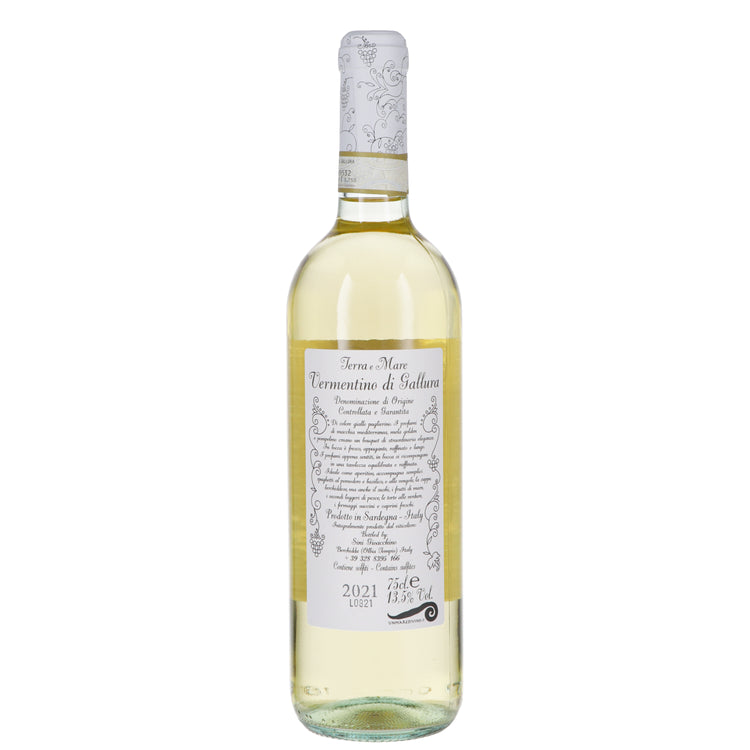 Vermentino di Gallura DOCG “Terra e Mare” 2023 - Unmaredivino, Gioacchino Sini