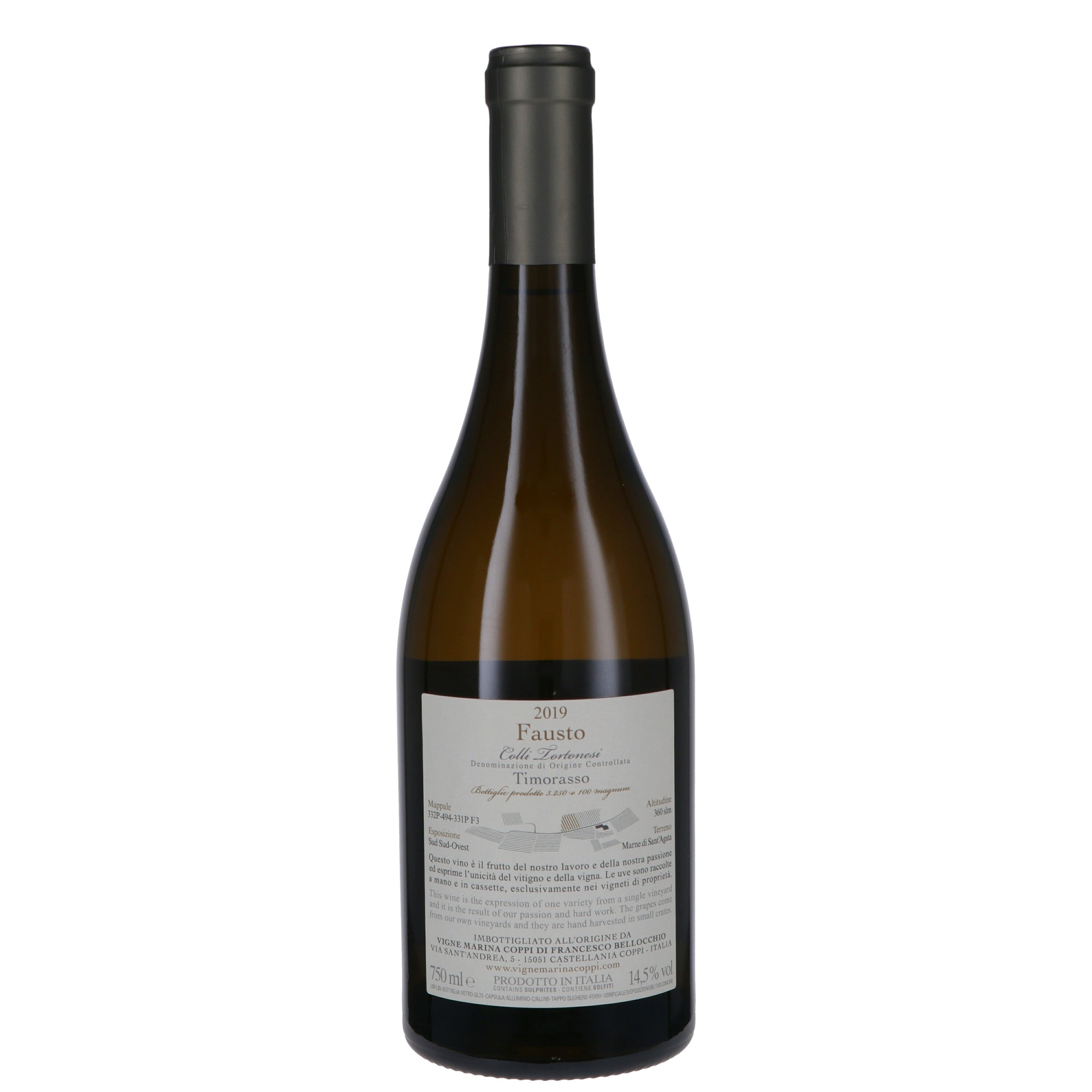 Colli Tortonesi Timorasso DOC "Fausto" 2023 - Vigne Marina Coppi