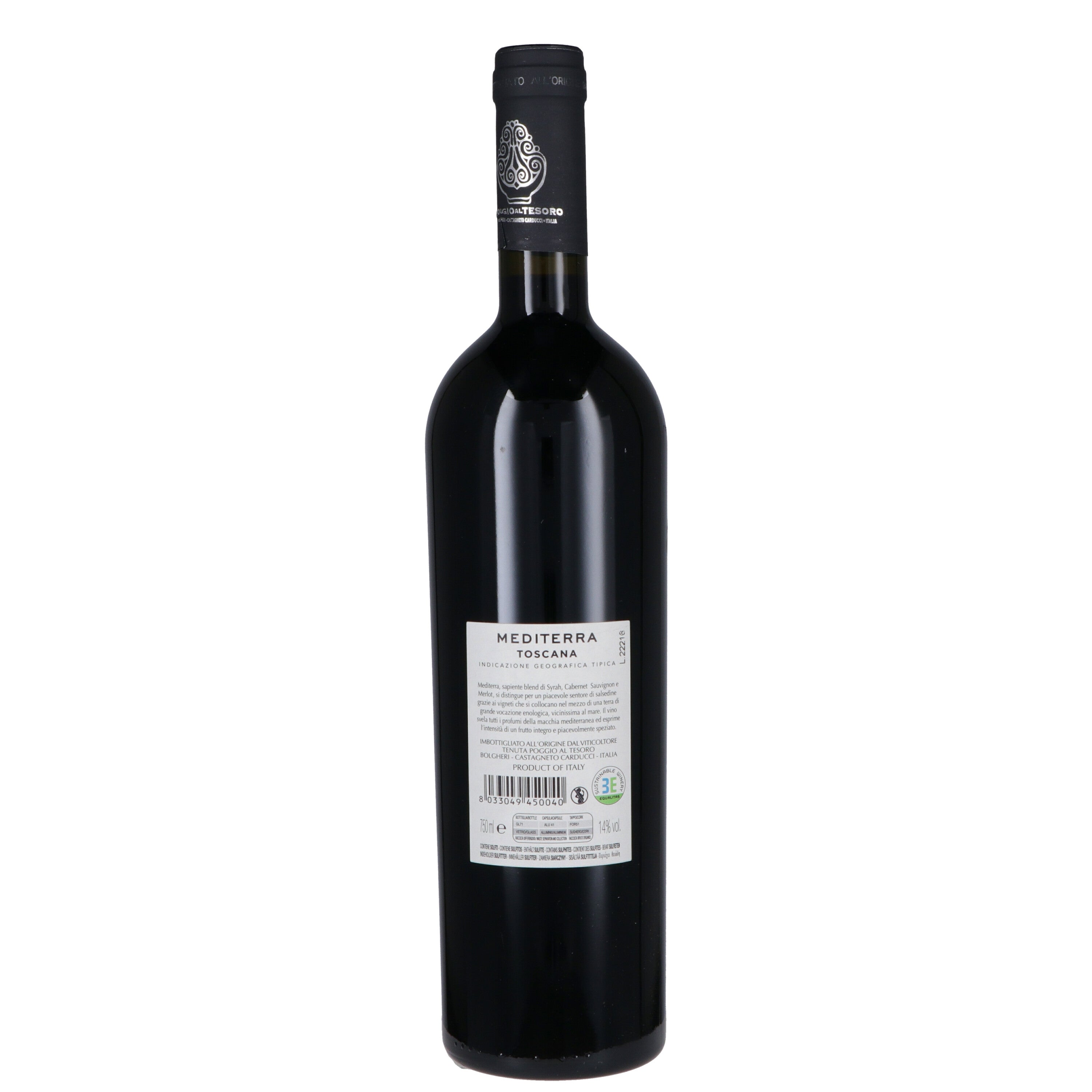 Toscana Rosso IGT "Mediterra" 2023 - Poggio al Tesoro