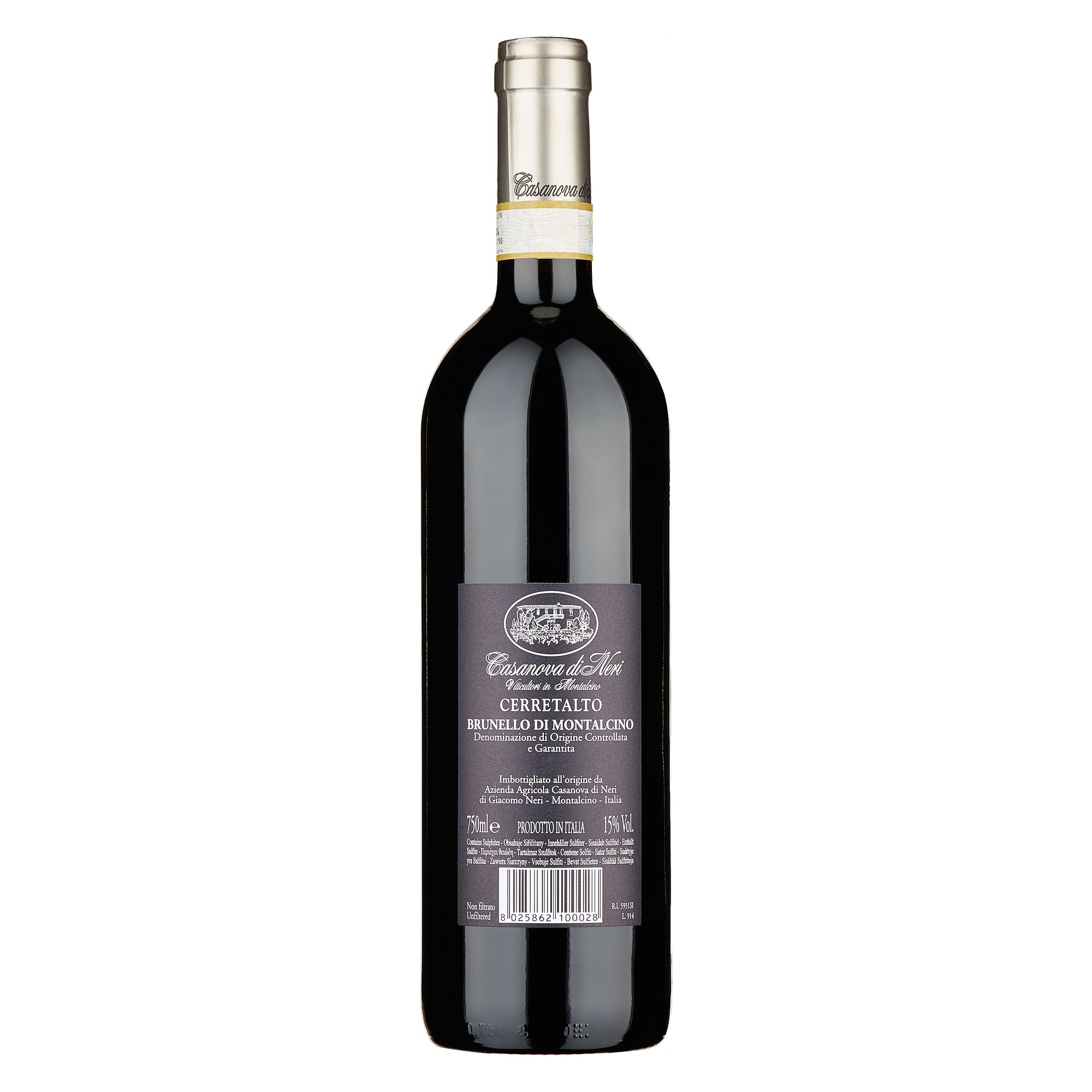 Brunello di Montalcino DOCG “Cerretalto” 2018 - Casanova di Neri
