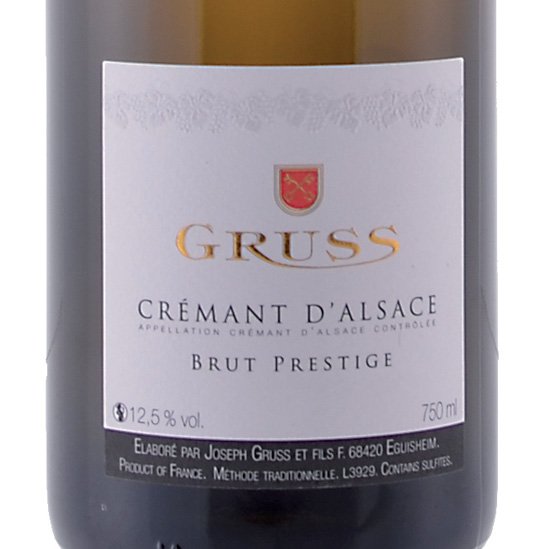 Crémant d'Alsace Brut AOC "Grande Cuvée" - Gruss
