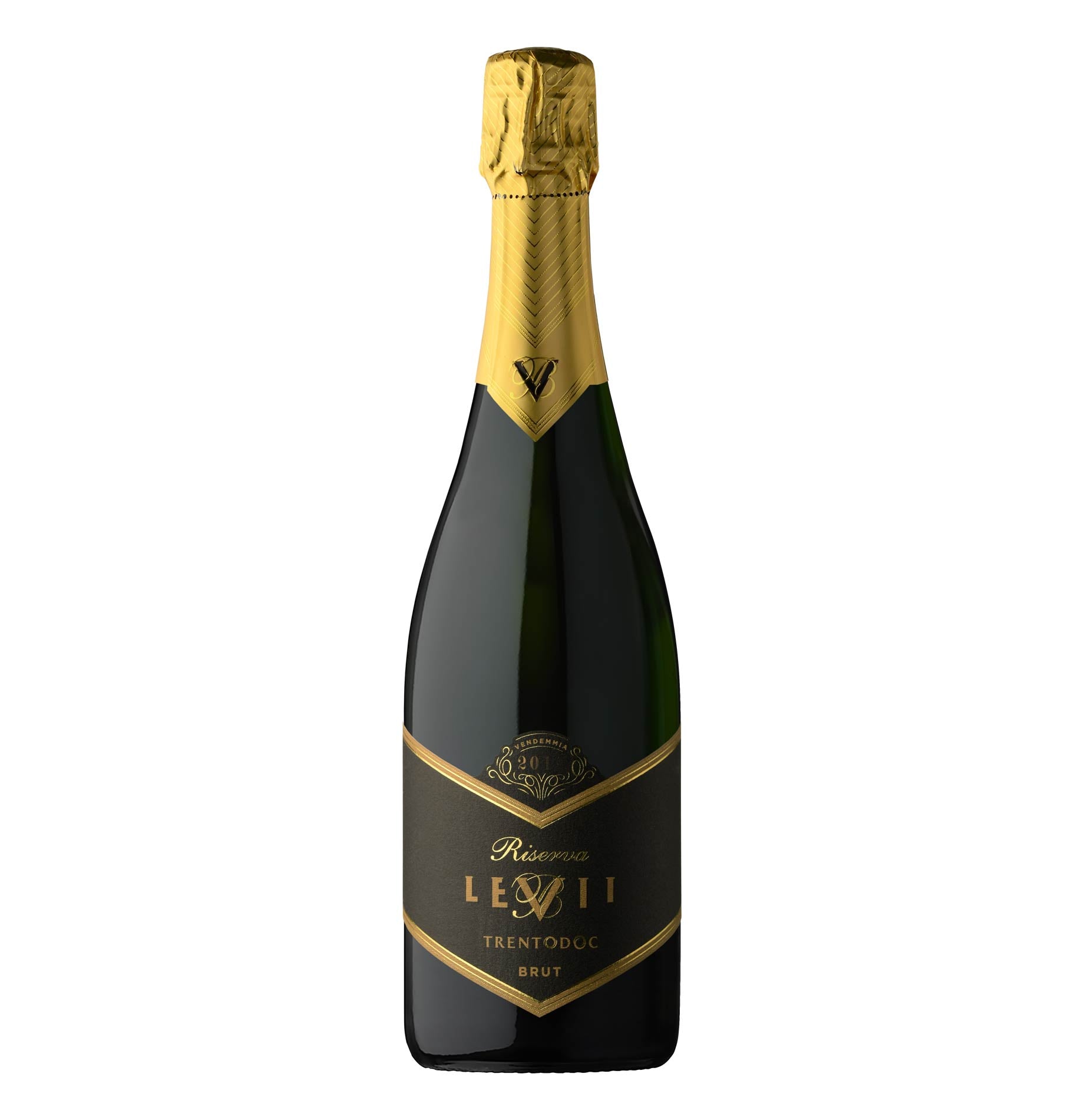 Levii Brut Trento DOC + Levii Pas Dose Millesimato Trento DOC 2023 + Levii Riserva Brut Trento DOC 2018 - Levii