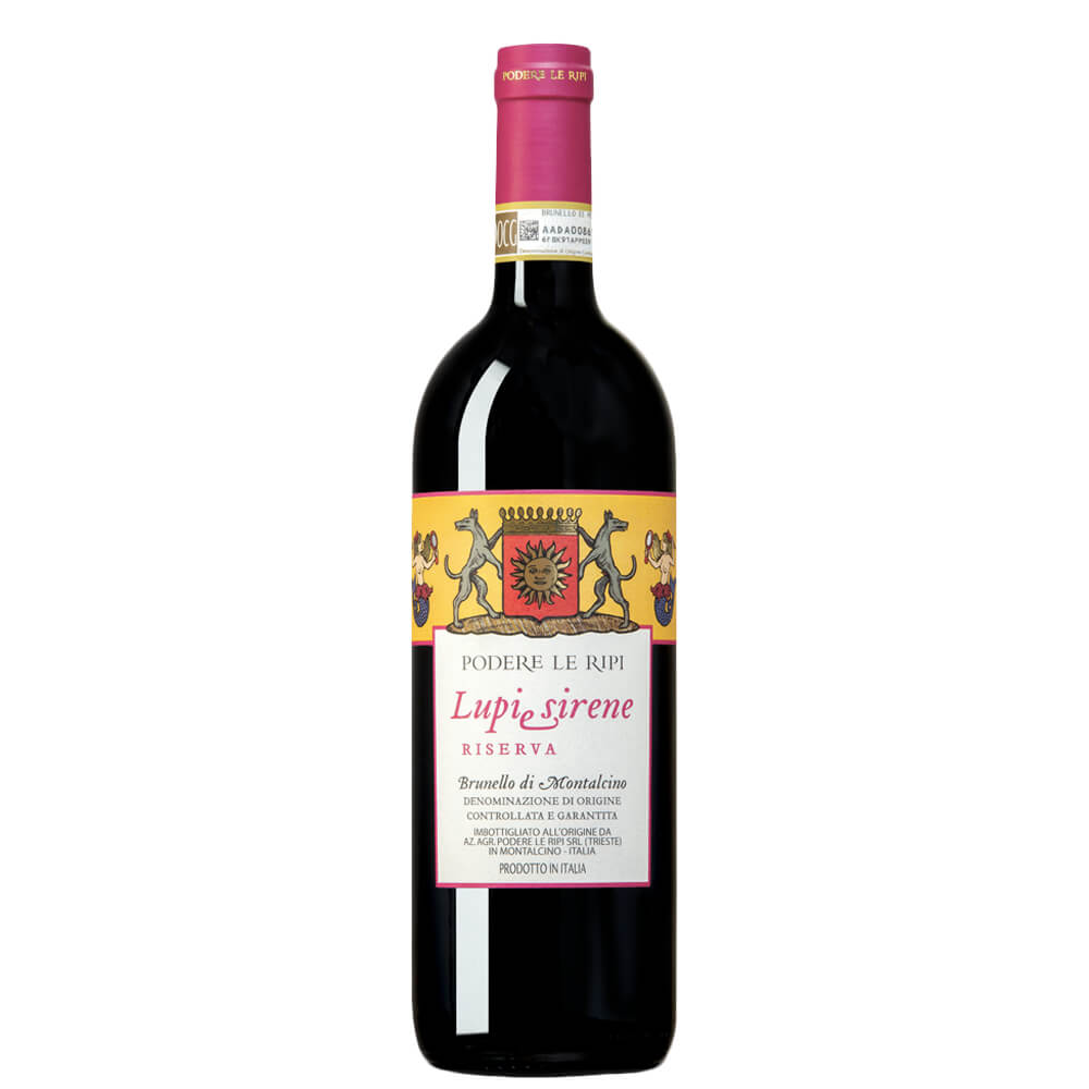 Brunello di Montalcino Riserva DOCG "Lupi e Sirene" 2019 - Podere Le Ripi