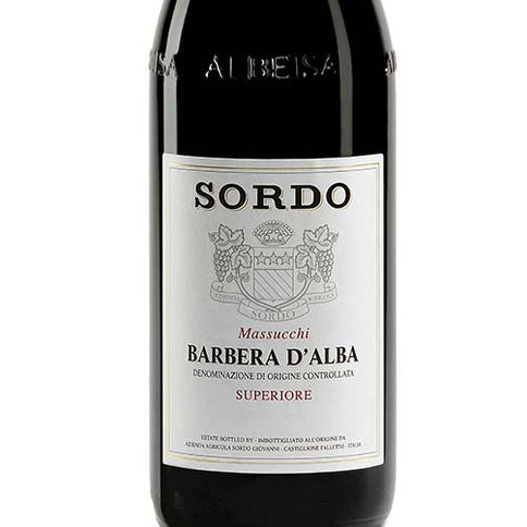 Barbera d’Alba Superiore DOC "Massucchi" 2020 - Sordo