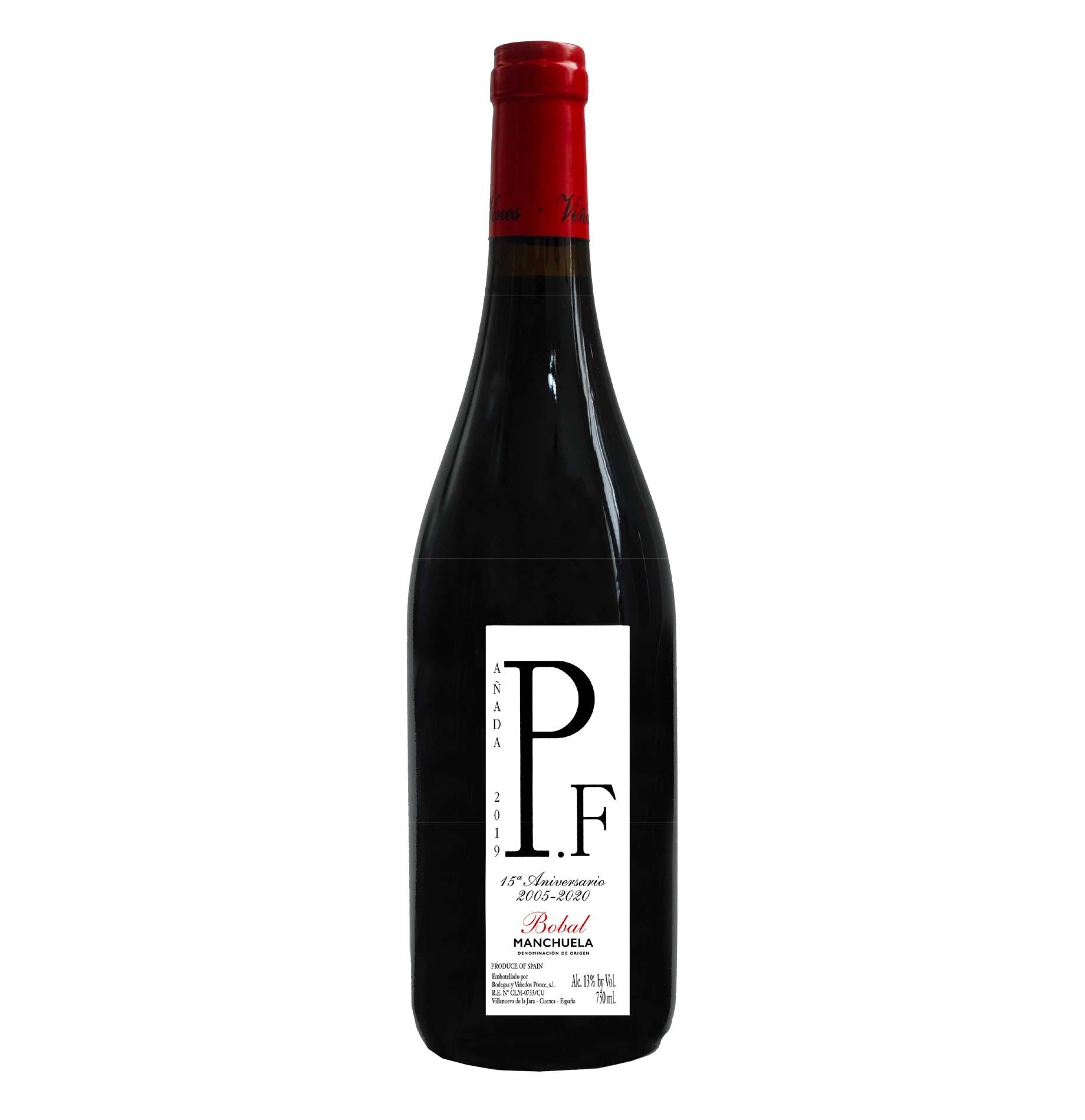 Manchuela Vino Tinto “PF” 2025 - Bodegas y Viñedos Ponce