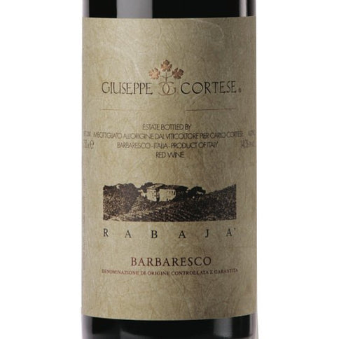 Barbaresco DOCG "Rabaja'" 2021 - Giuseppe Cortese