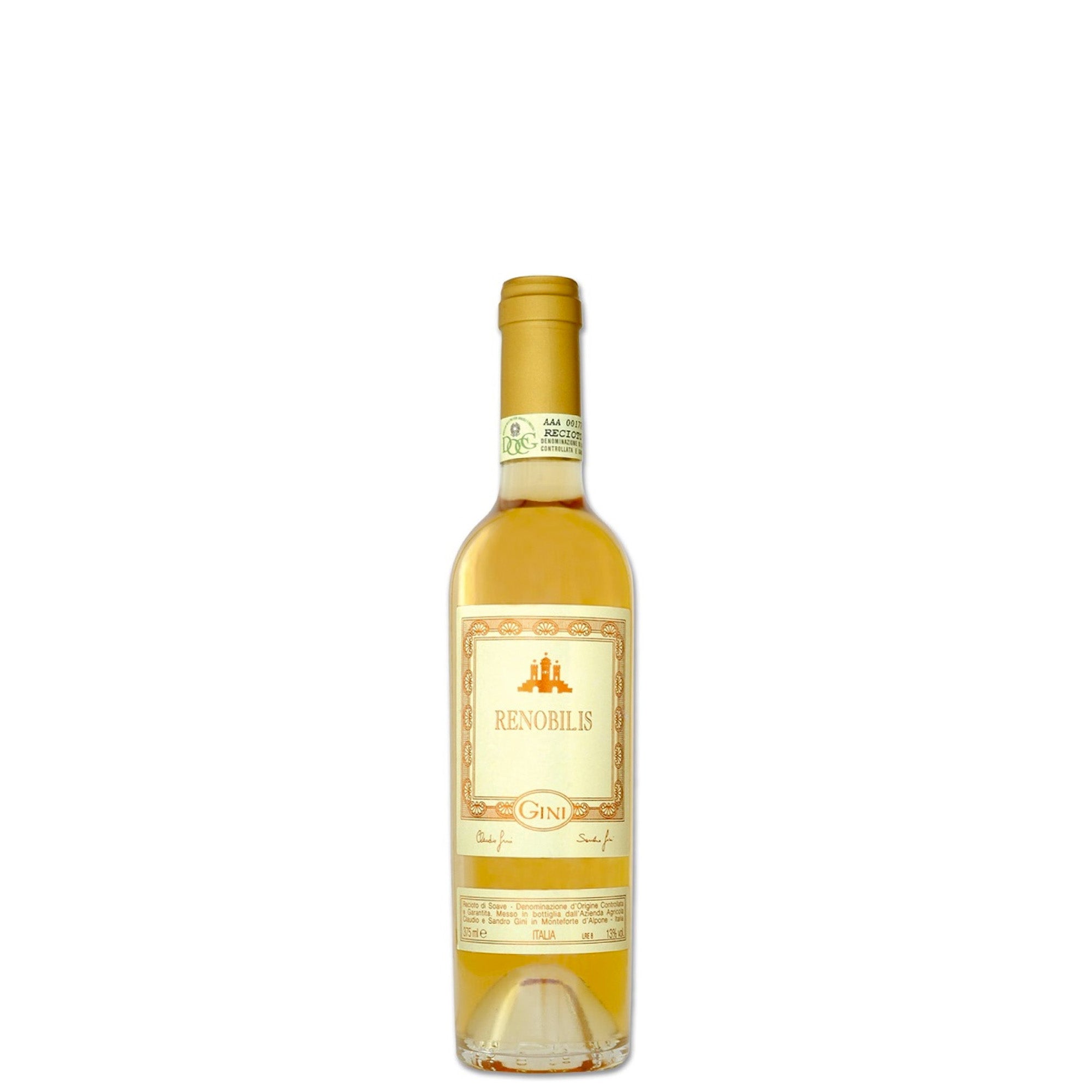 Recioto di Soave DOCG "Renobilis" 2008 - Gini (0.375l)