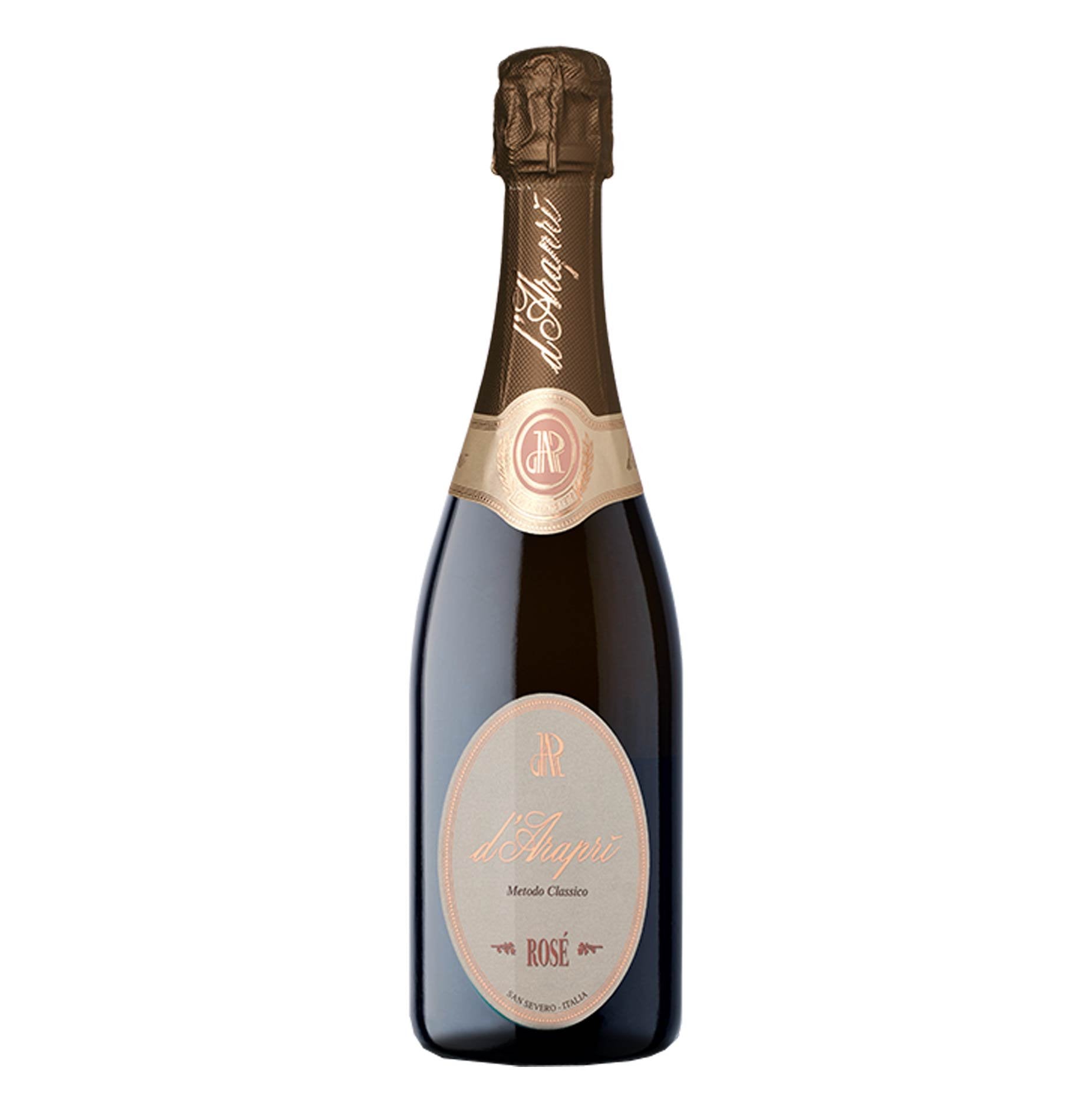 Spumante Metodo Classico Brut Rosé - d'Araprì
