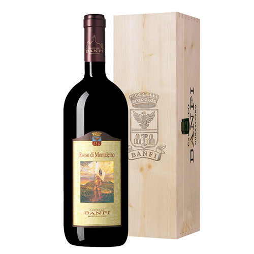 Rosso di Montalcino DOC 2024 Magnum - Banfi (cassetta di legno)