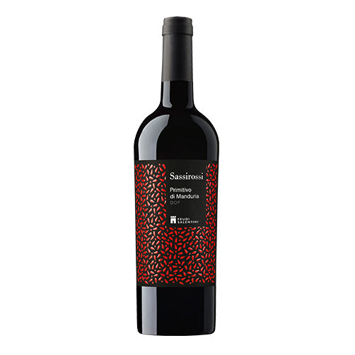 Primitivo di Manduria DOP “Sassirossi” 2023 - Feudi Salentini