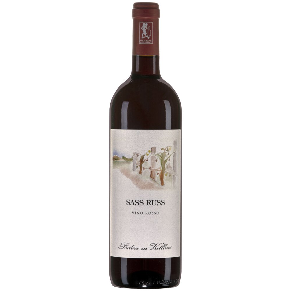 Vino Rosso "Sass Russ" - Podere ai Valloni