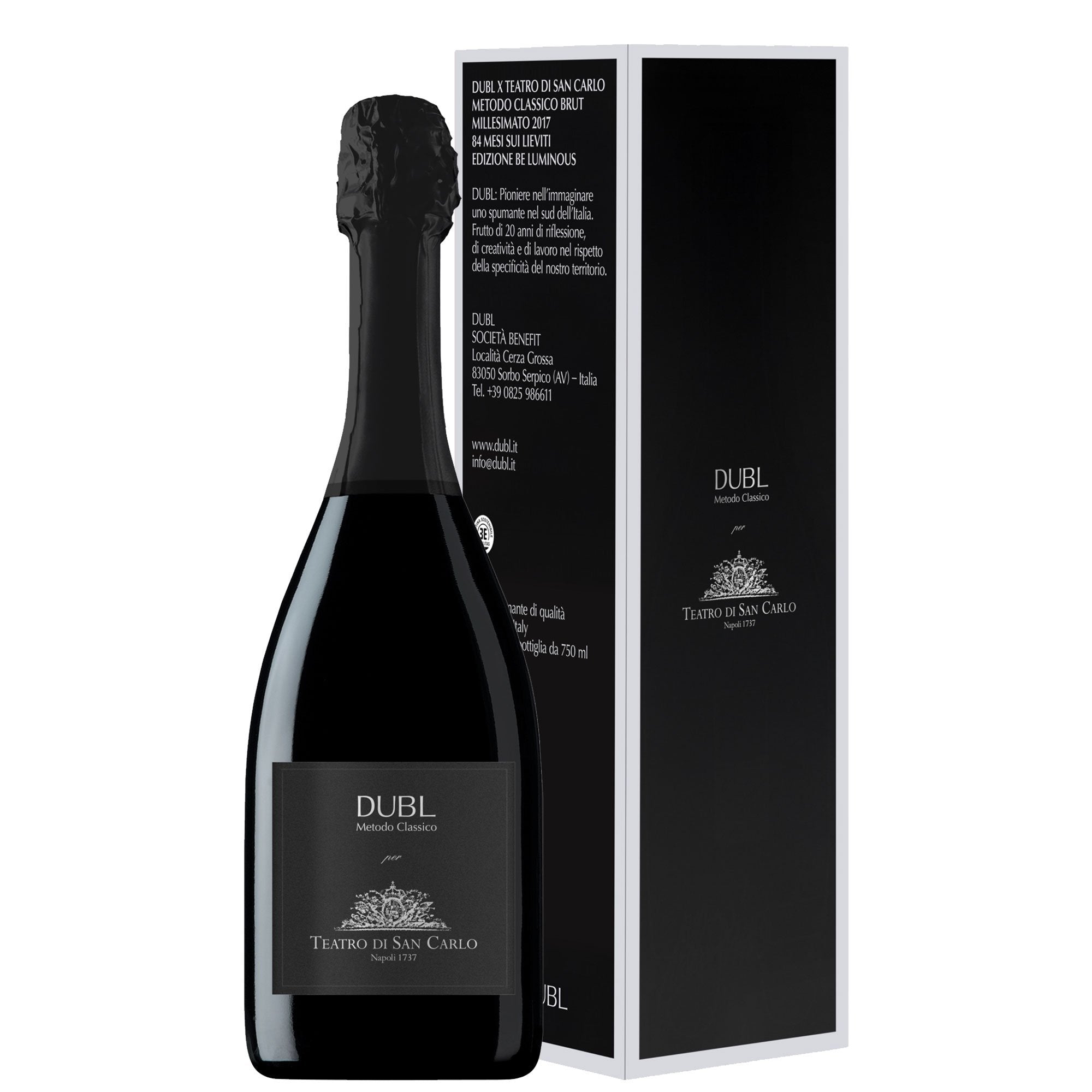 Spumante Brut Metodo Classico "Teatro San Carlo" - DUBL (astuccio)