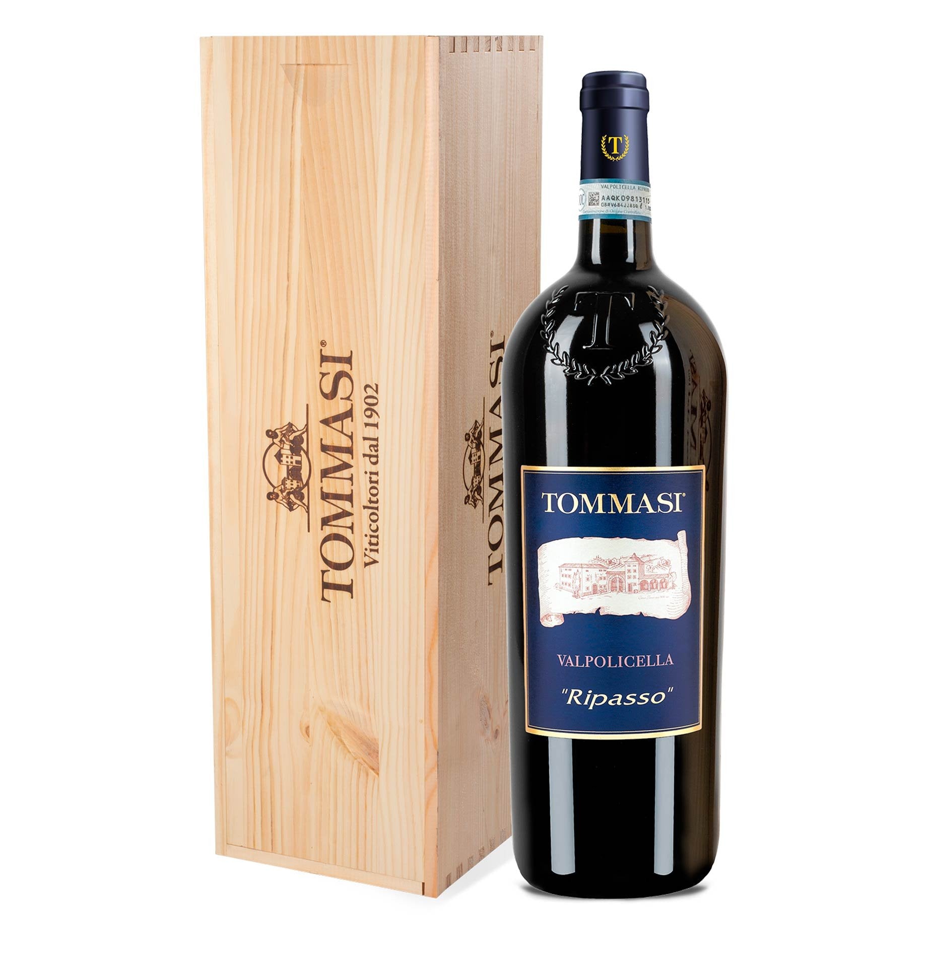 Valpolicella Ripasso Classico Superiore DOC 2021 Magnum - Tommasi (cassetta di legno)