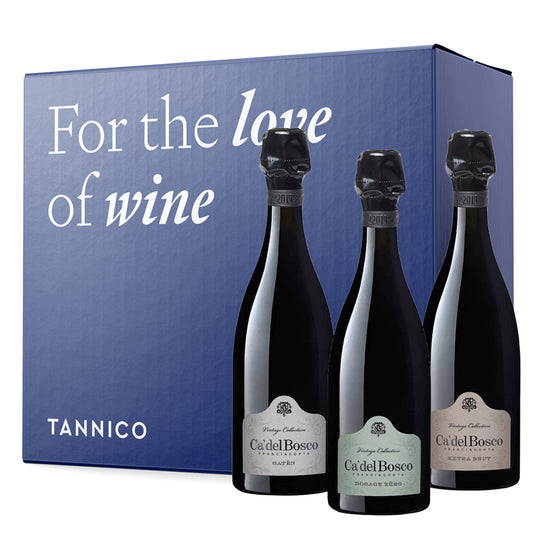 Franciacorta DOCG “Vintage Collection” 2020: Satèn + Dosaggio Zero + Extra Brut - Ca' del Bosco